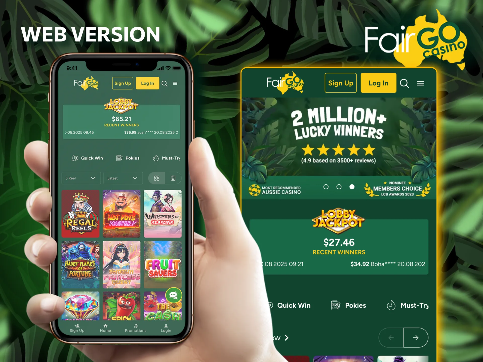 Play instantly in your browser with Fair Go Casino.