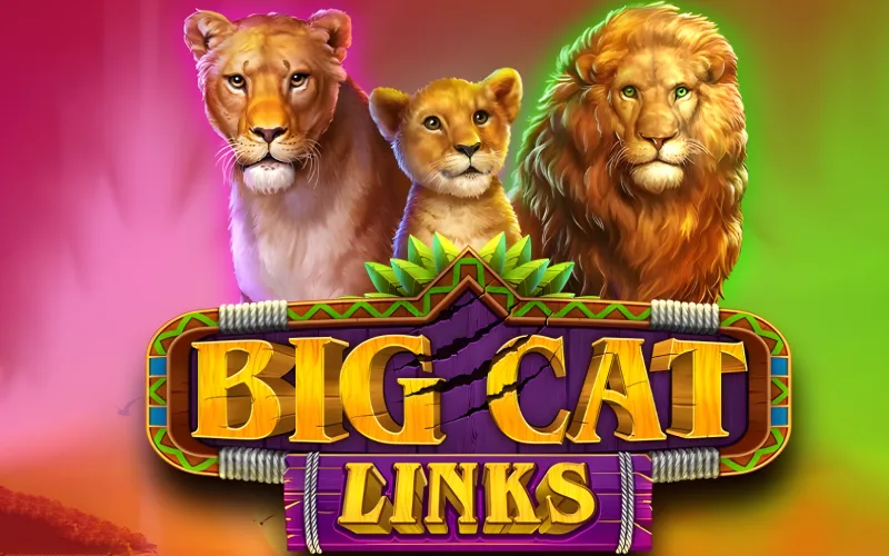 Big Cat Links roars into Fair Go Casino with 50 paylines and free games.