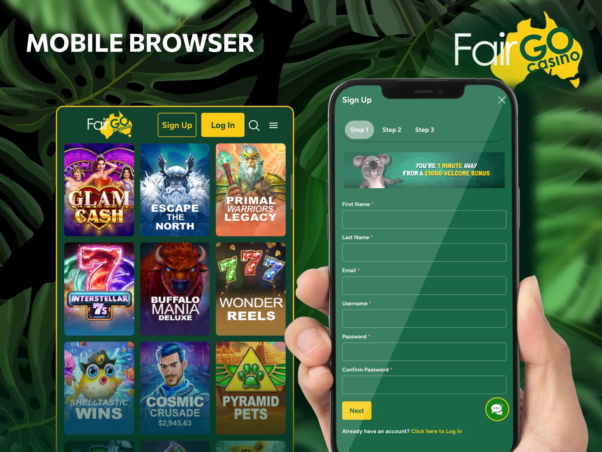 You can play the mobile version without downloading any apps.